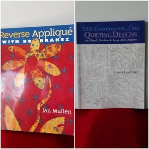 Reverse Applique &  Quilting Designs Books